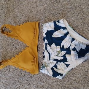 Cupshe bikini size xl high waisted